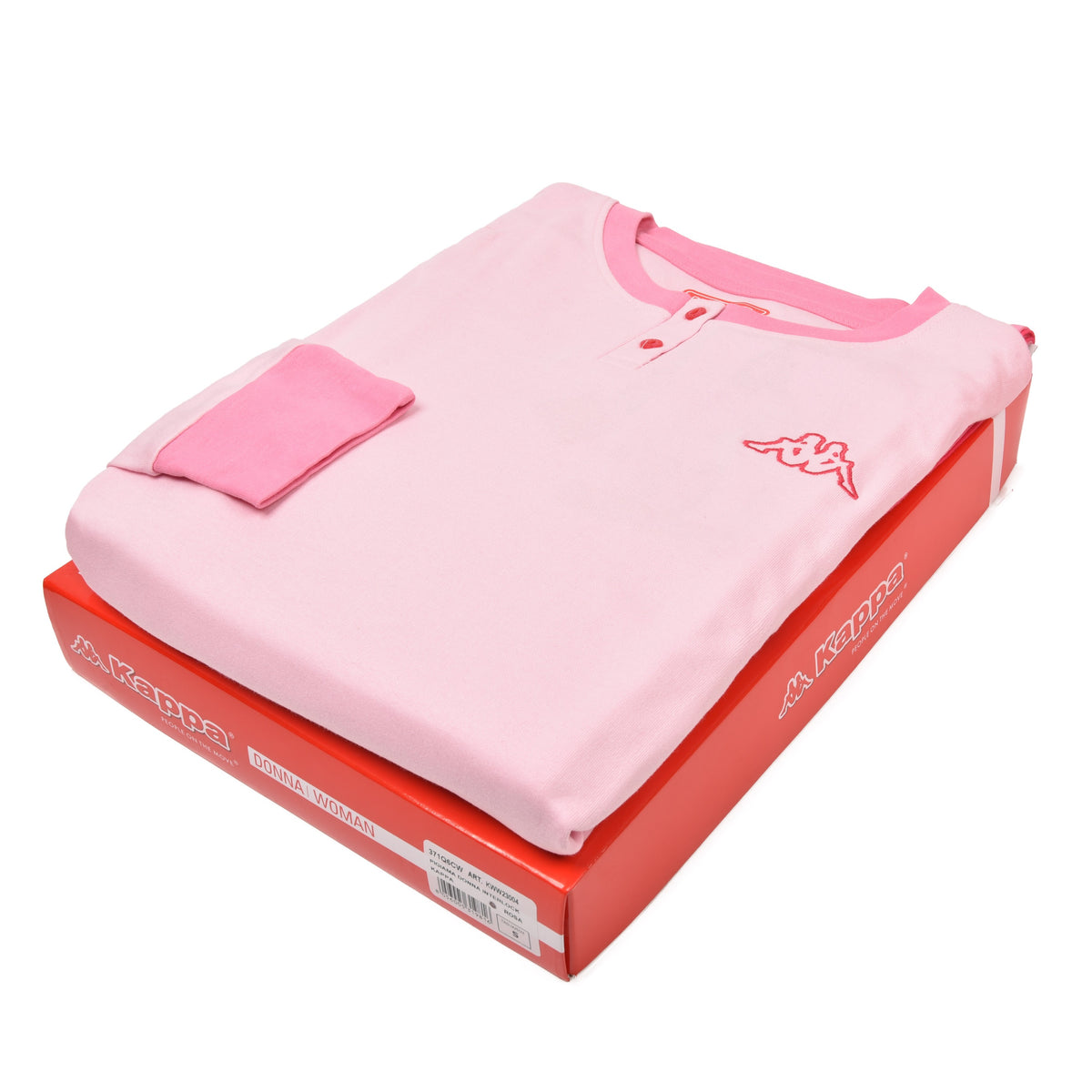 Pigiama donna invernale Kappa KWW 23004 in caldo cotone
