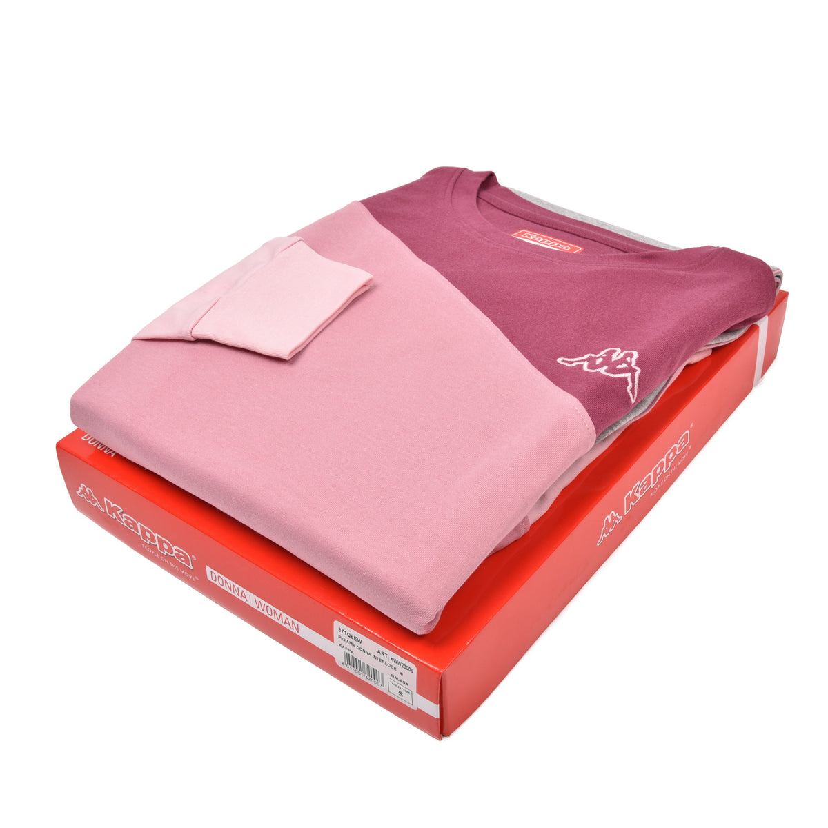 Pigiama donna invernale Kappa KMW 23006 in caldo cotone