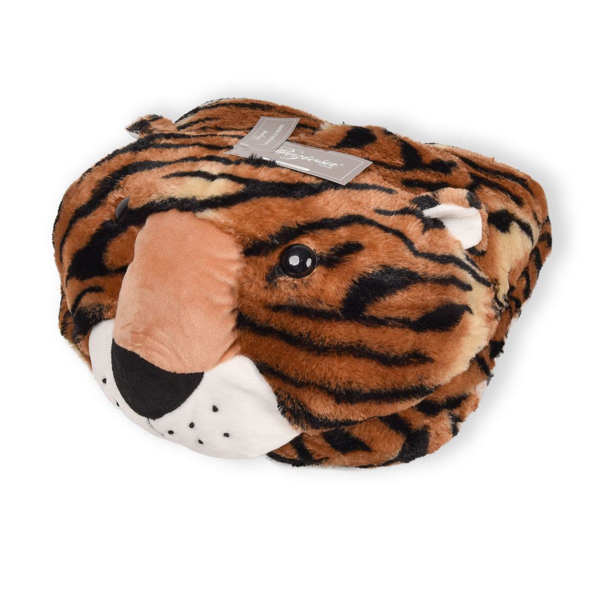Scaldapiedi pantofolone peluche Preziosa 0016 tigre