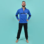 Pigiama uomo Inter ufficiale cotone felpato B2IN14132 royal