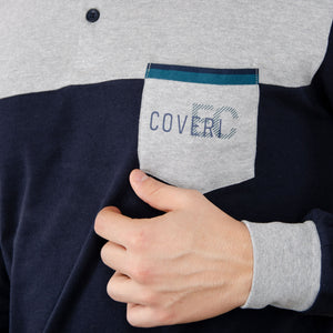 Pigiama uomo Enrico Coveri caldo cotone blu 2054