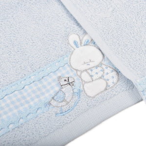 Vingi Set Asciugamani viso + ospite Flipper bebè neonato bimbo 