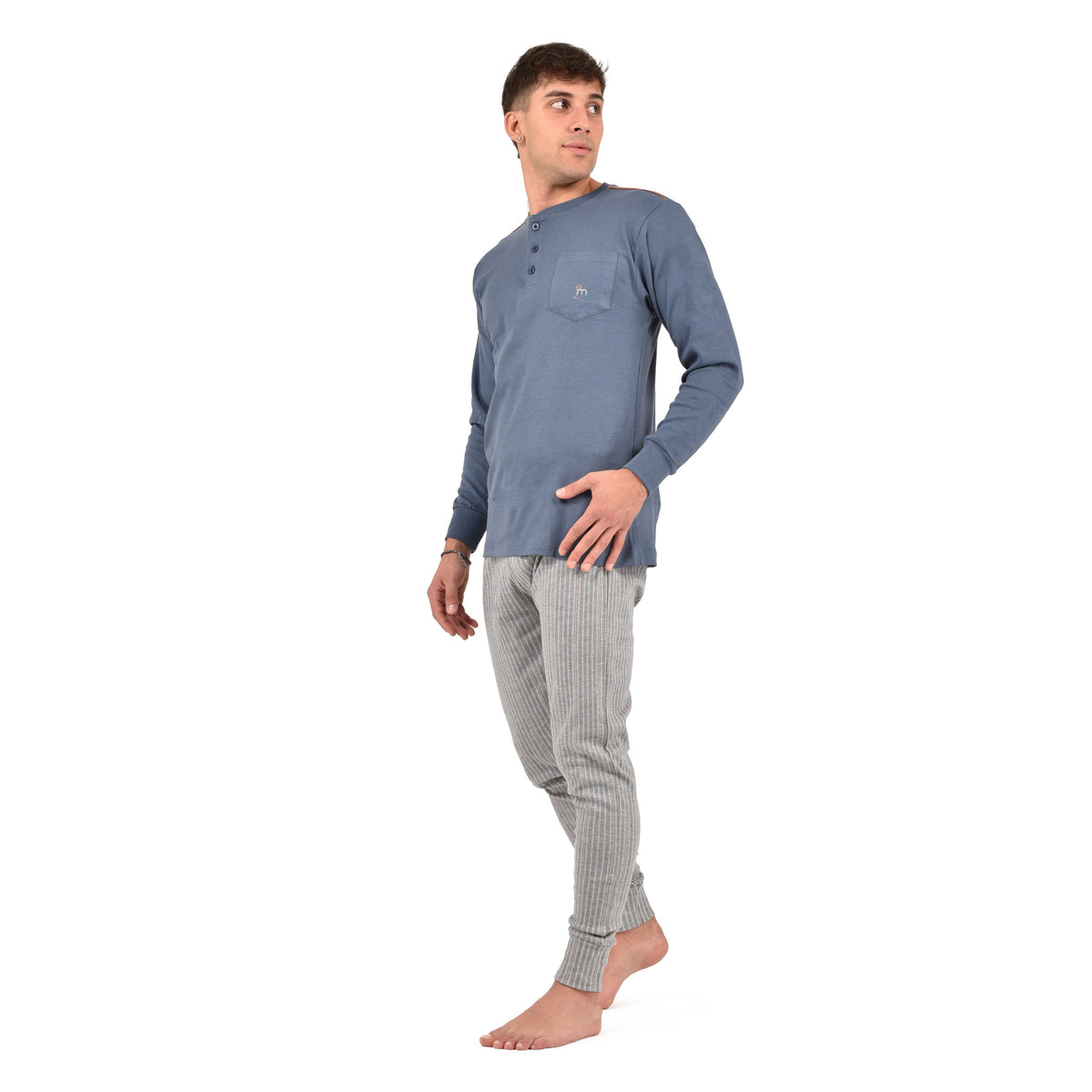 Pigiama uomo in caldo cotone SE5441 Karel