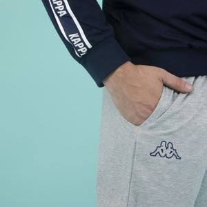 Pigiama uomo stile tuta Kappa KMS 22851 cotone Navy