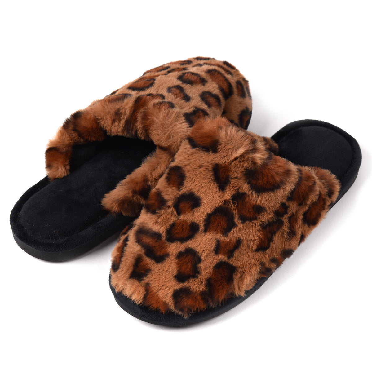 Pantofole animalier ecopelliccia Preziosa 0007 marrone