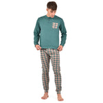 Pigiama uomo invernale Ambro U8004.23 in caldo cotone