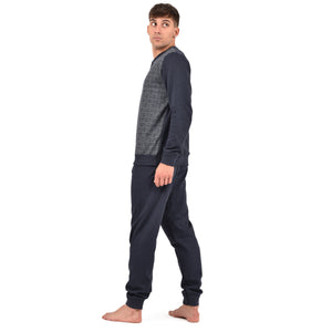 Pigiama uomo invernale Ambro U8505.23 punto milano