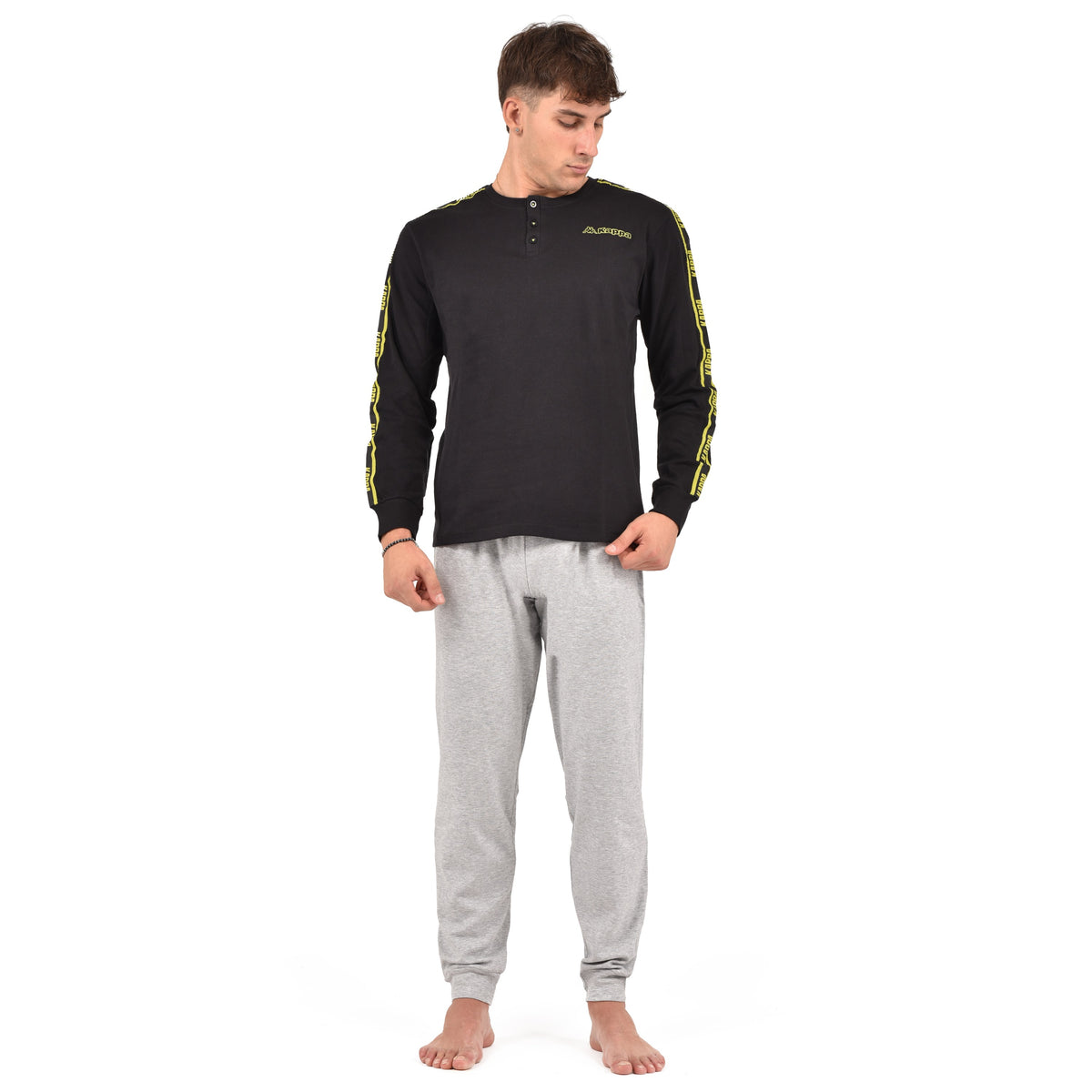 Pigiama uomo invernale Kappa KMW23906-A caldo cotone