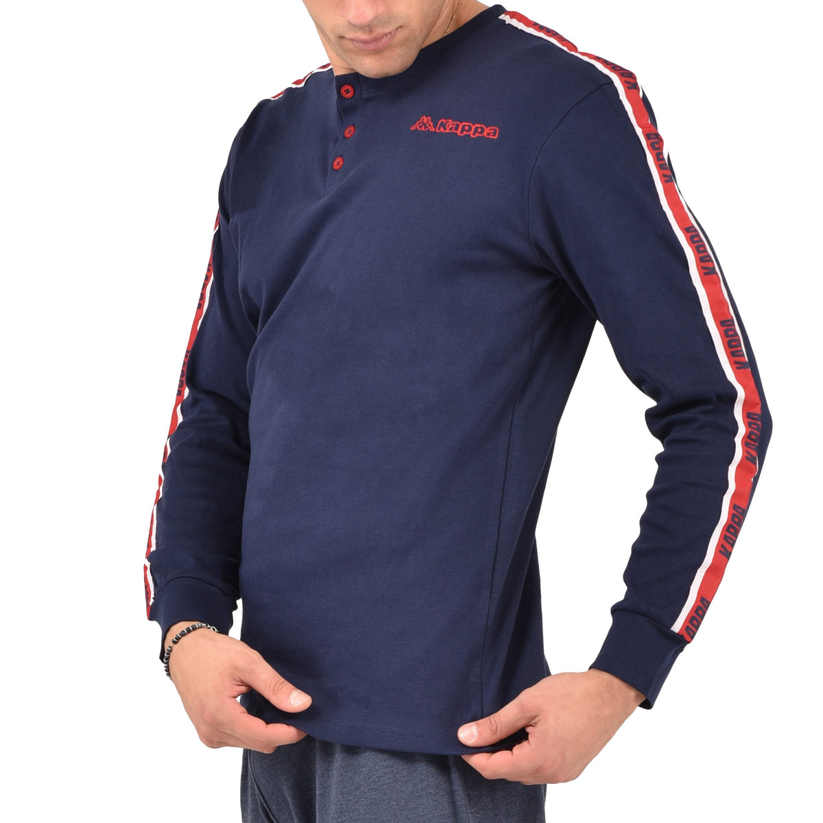 Pigiama uomo invernale Kappa KMW23906-A caldo cotone