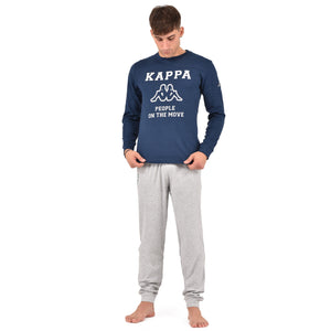 Pigiama uomo invernale Kappa KMW23909 caldo cotone