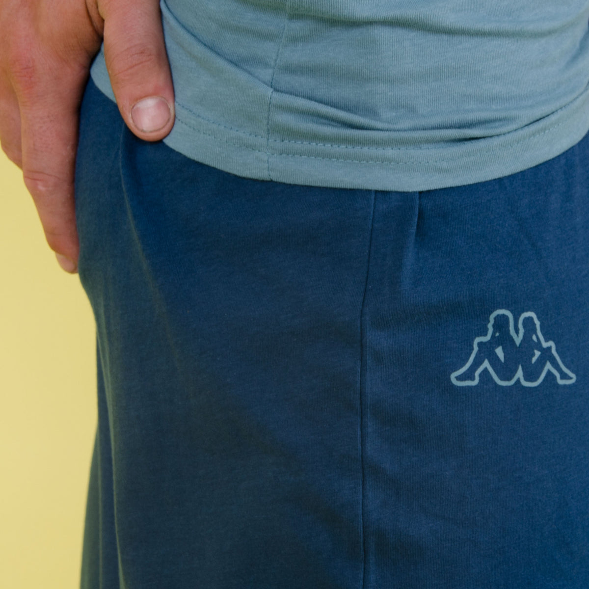 Pigiama Kappa uomo in cotone leggero sportivo KMS 22806 salvia