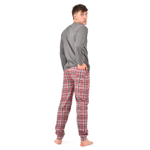 Pigiama uomo Irge in caldo cotone fantasia quadri MI 1861