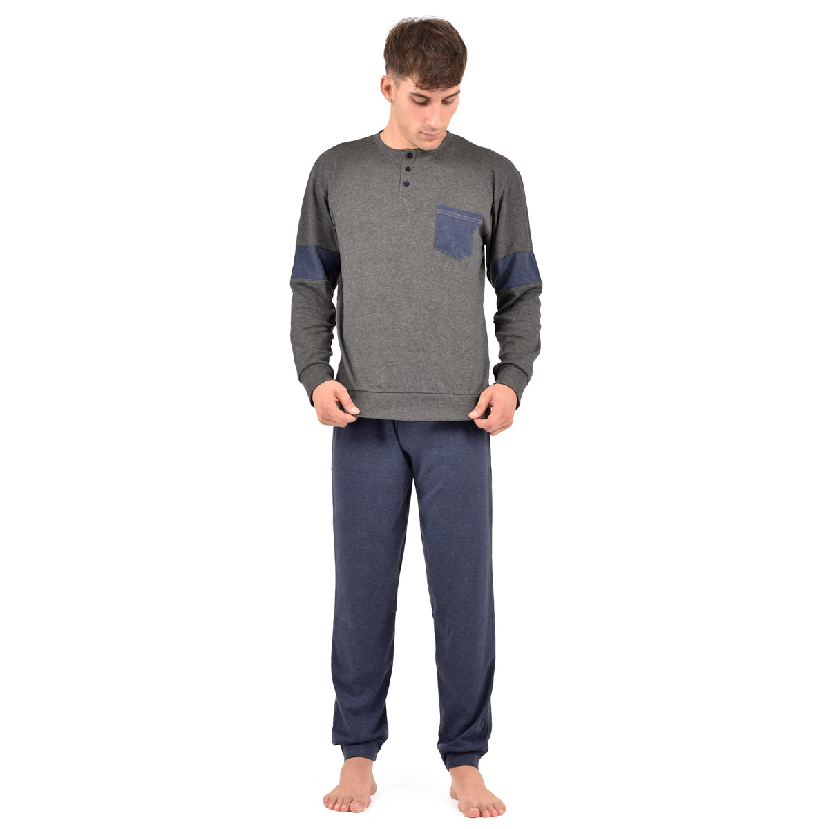 Pigiama uomo caldo cotone Irge MI 1868