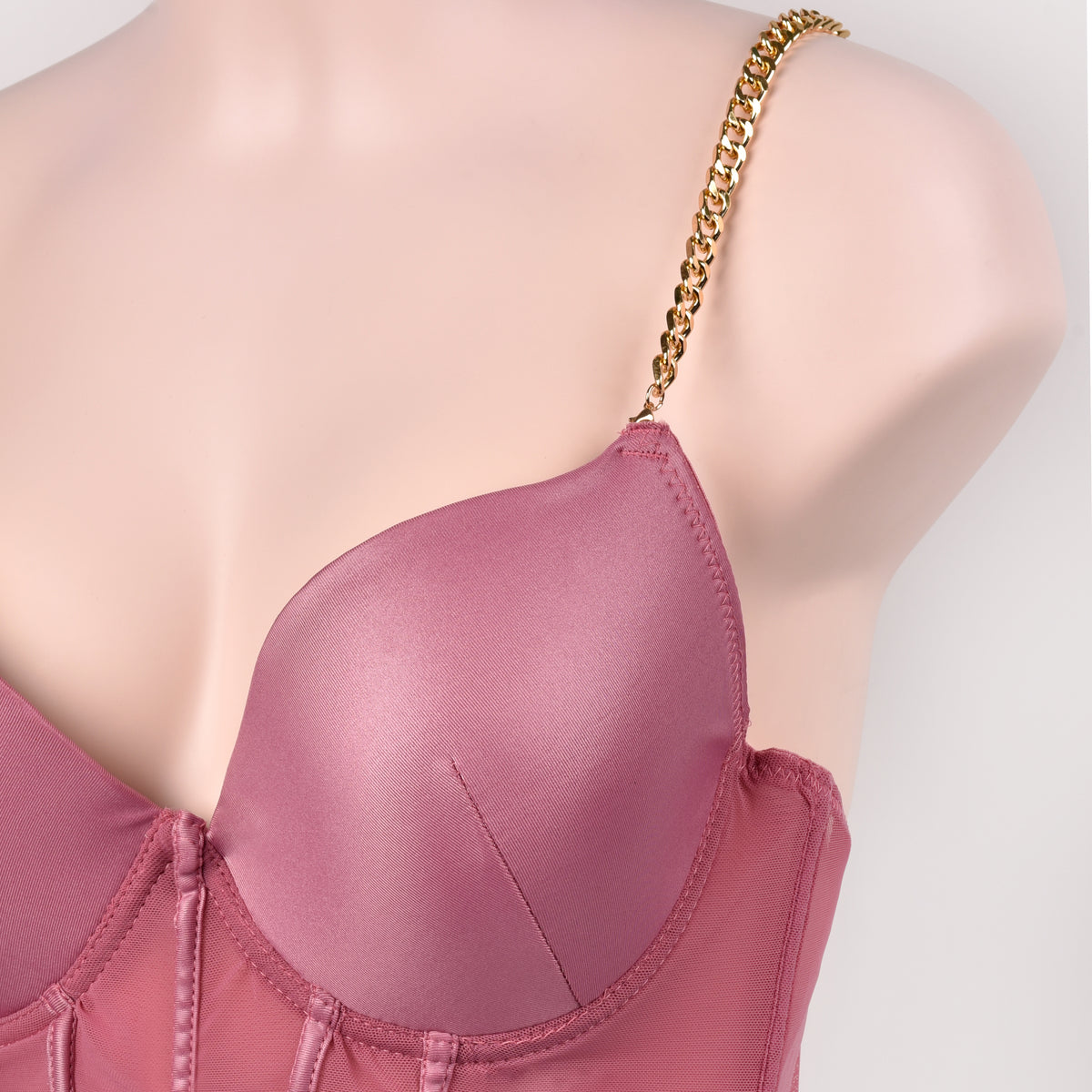 Balconcino top + Brasiliana Alta rose catena Love and Bra 54098