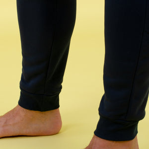 Tuta uomo Superga felpata con cappuccio e zip SMW22313 navy