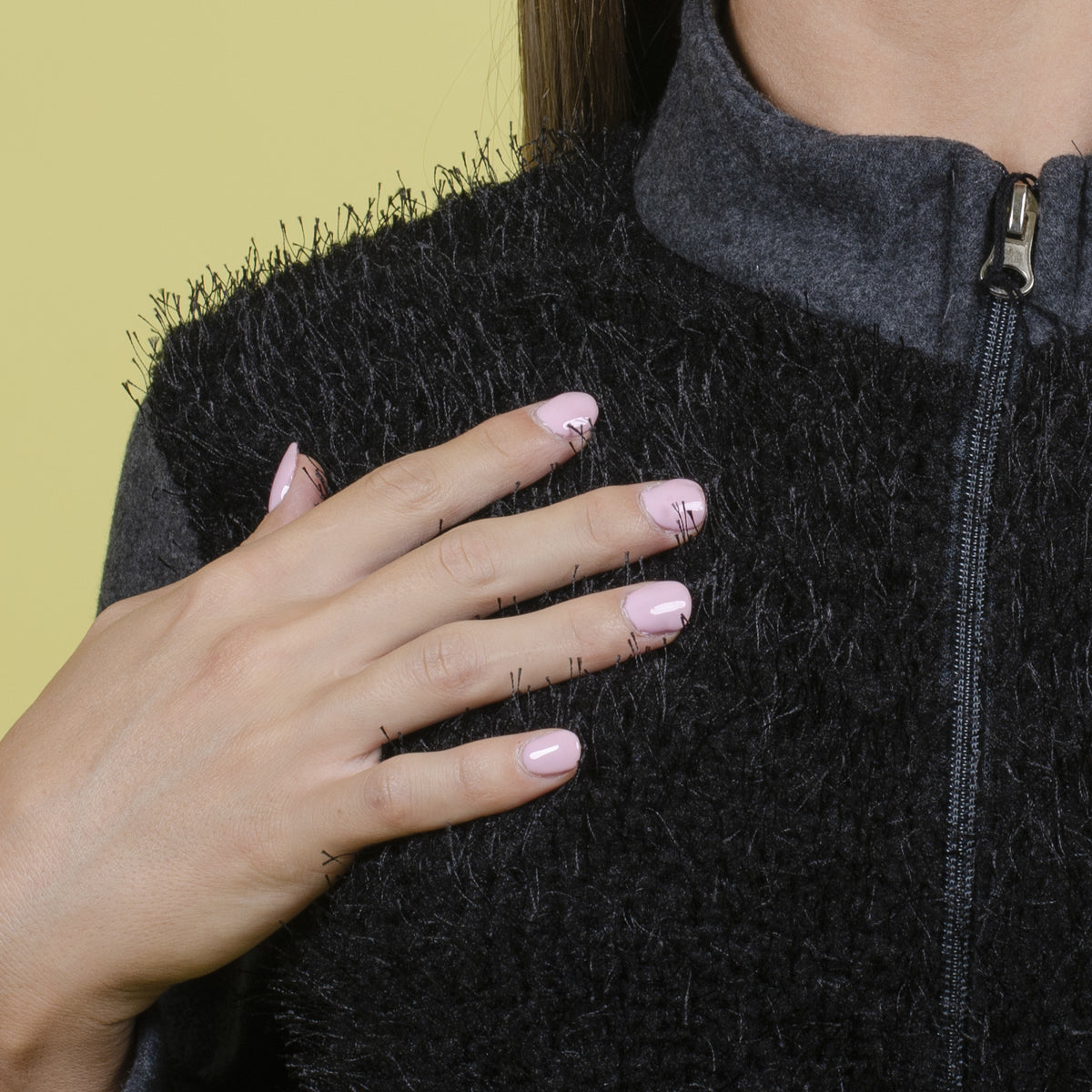 Pigiama tuta donna punto milano Biancaluna 7538 nero grigio