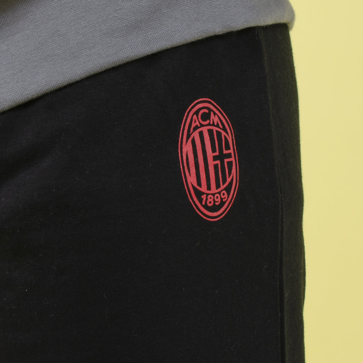 Pigiama tuta uomo Milan zip cotone felpato B2MI14117 antracite