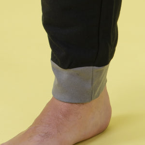 Pigiama tuta uomo Milan zip cotone felpato B2MI14117 antracite