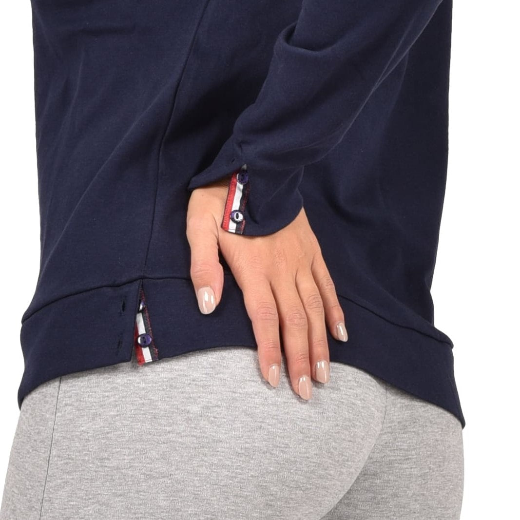 Pigiama donna con bottoncini Kappa caldo cotone KWW 23007