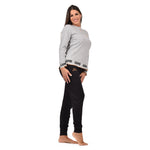 Pigiama donna caldo cotone smerlato Kappa KWW 23008 
