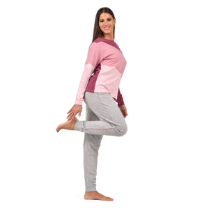 Pigiama donna invernale Kappa KMW 23006 in caldo cotone