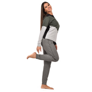 Pigiama donna invernale Kappa KMW 23006 in caldo cotone