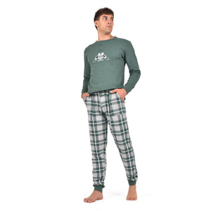 Pigiama uomo Kappa in caldo cotone KMW23915