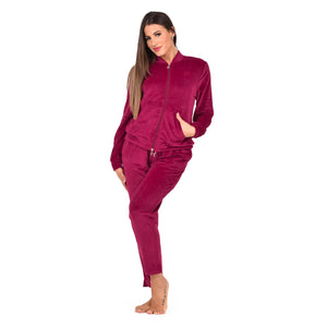 Tuta donna Laura Biagiotti velluto di ciniglia full zip