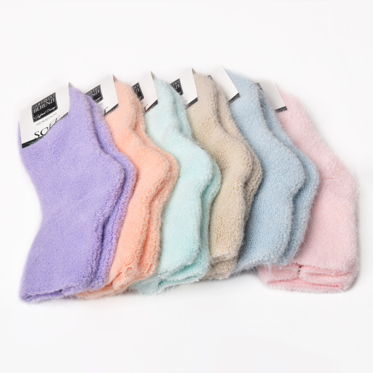 Calze donna corte morbide calde soft 3024 6 paia