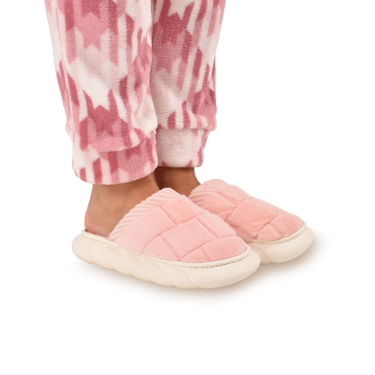 Pantofole donna in eco pelliccia sintetica Admas 69025