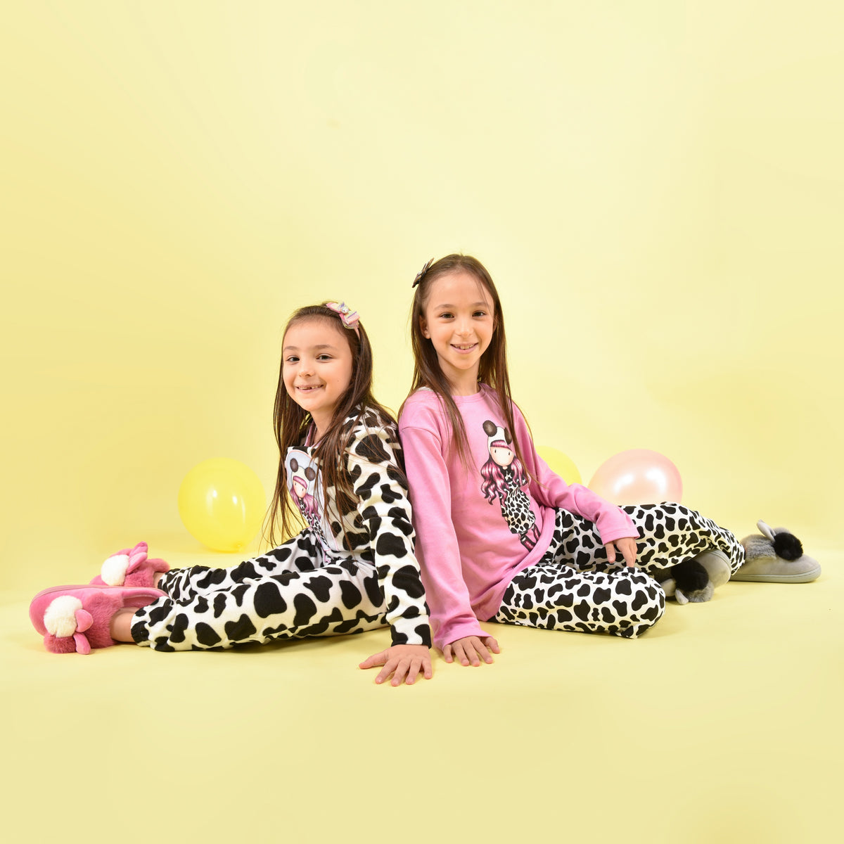 Pigiama bambina invernale Santoro Gorjuss 56626 caldo cotone