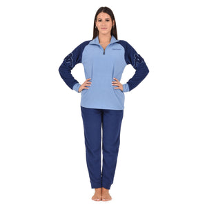 Pigiama donna invernale micropile Kappa KWW23041 in pile