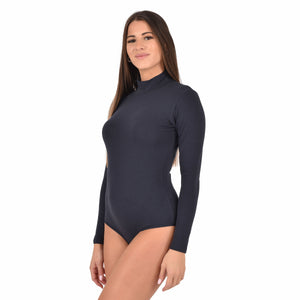 Body lupetto Cotonella 3510 donna maniche lunghe in caldo cotone elasticizzato
