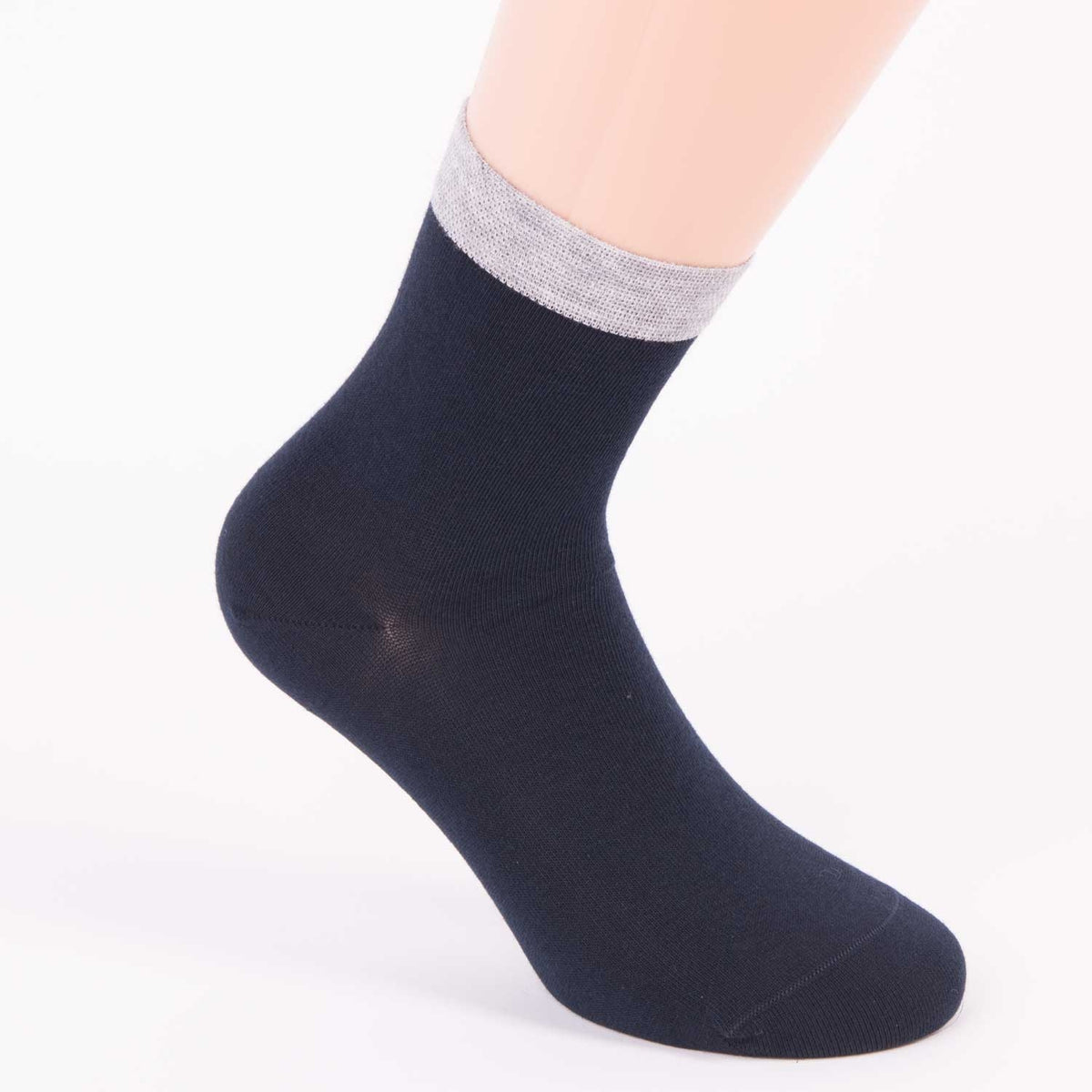 Calzini donna moda Pezzini DCZ-MIA caldo cotone blu
