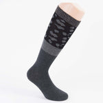 Calze lunghe donna Meritex 6602 animalier caldo cotone nero