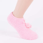 Babbucce scarpette donna antiscivolo Pierre Cardin in ciniglia rosa