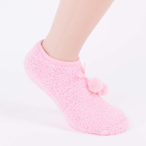 Babbucce scarpette donna antiscivolo Pierre Cardin in ciniglia rosa