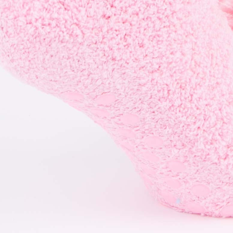 Babbucce scarpette donna antiscivolo Pierre Cardin in ciniglia rosa