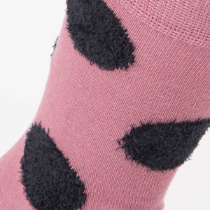 Calze moda donna Enrico Coveri avril 2ass caldo cotone pois 6 paia
