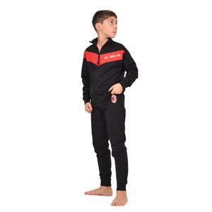 Pigiama stile tuta felpato ufficiale AC Milan Bambino F20 1025