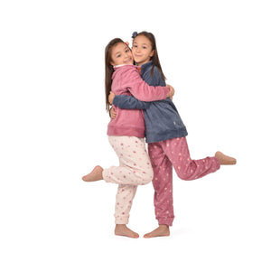 Pigiama bimba in caldo coral coniglietto Irge IK364