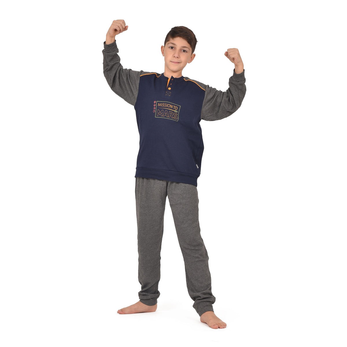 Pigiama bambino caldo cotone Irge IK-393 