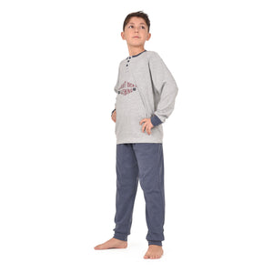 Pigiama caldo cotone bambino Irge IK392