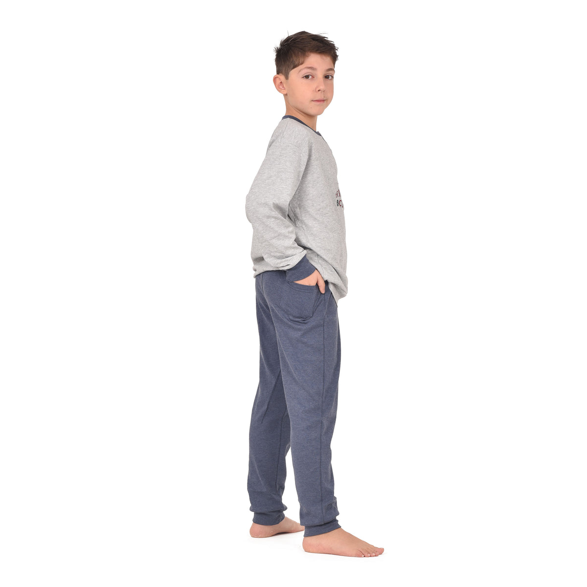 Pigiama caldo cotone bambino Irge IK392