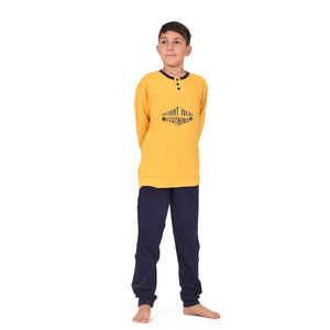 Pigiama caldo cotone bambino Irge IK392