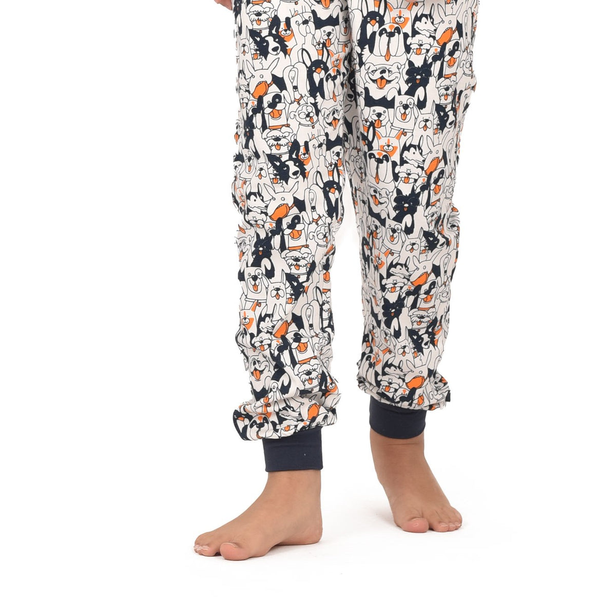 Pigiama bambino cagnolini blu Admas caldo cotone 60887