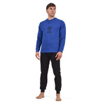 Pigiama uomo serafino Inter in caldo cotone PIGIT10 1065