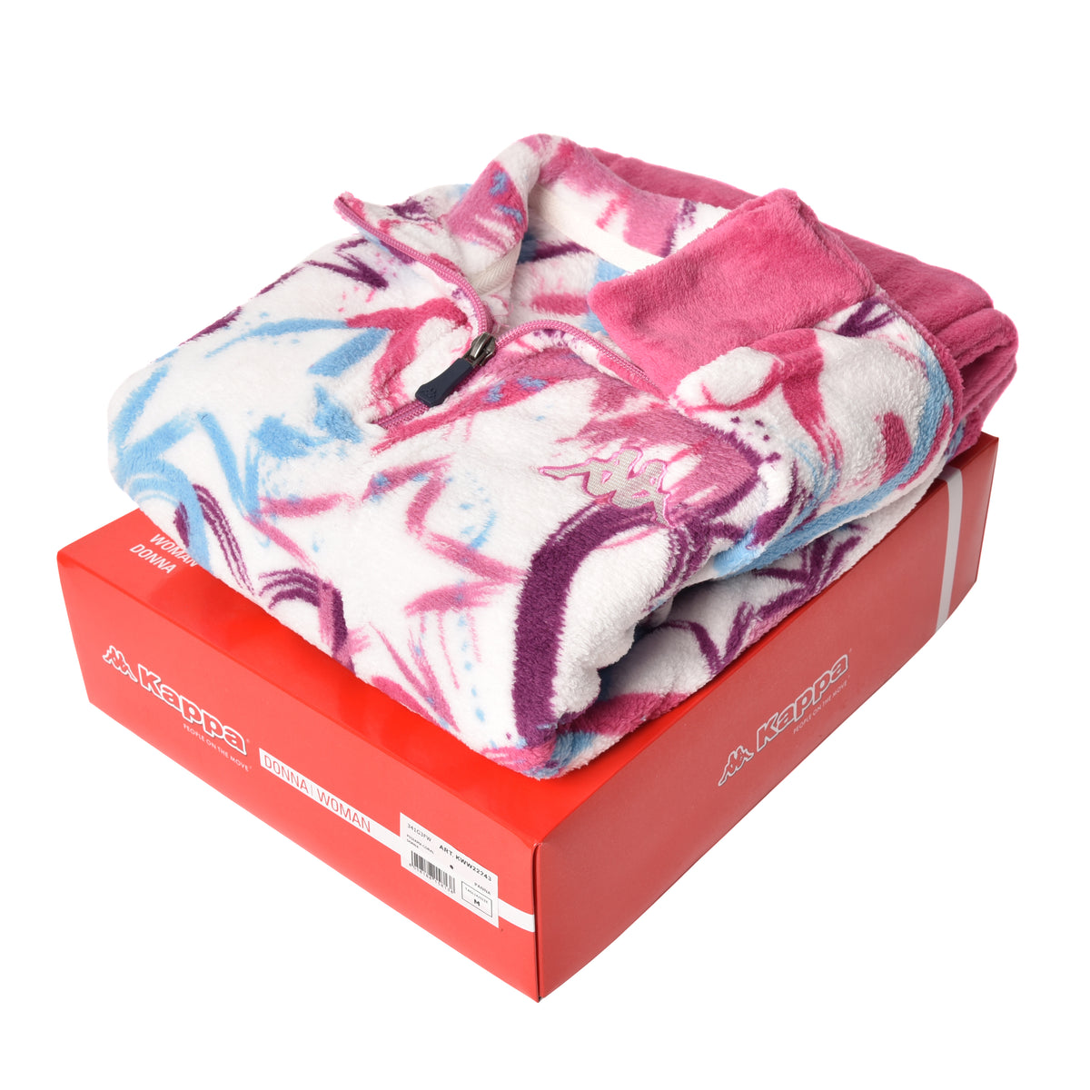 Pigiama donna in coral panna Kappa KWW22243