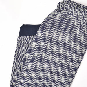 Pigiama uomo caldo cotone blu Ambro 8001