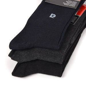 Calze da uomo in caldo cotone corte Pierre Cardin 3 paia